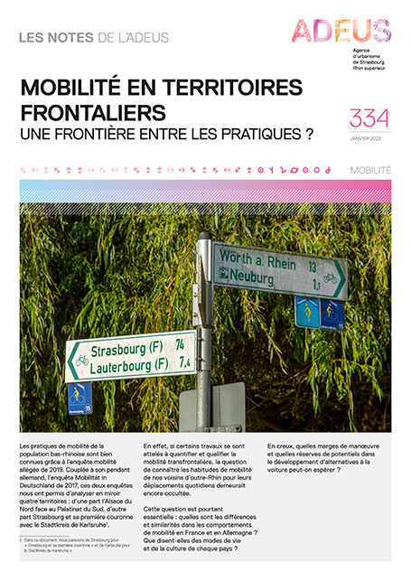 Mobilité en territoires frontaliers : une frontière entre les pratiques ?