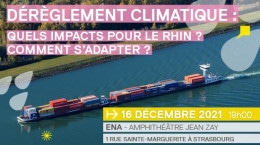 Dérèglement climatique : quels impacts pour le Rhin ? Comment s'adapter ?