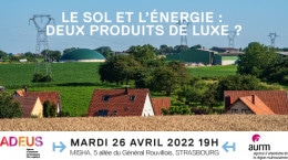 Le sol et l'énergie : deux produits de luxe